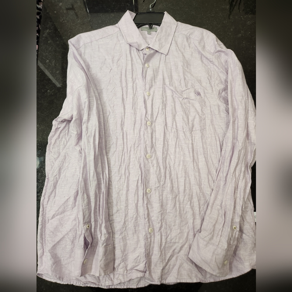 Large linen ls shirt